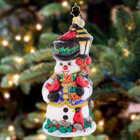 Kathryn  Hanson - Christopher Radko Feathered Friends Snowman