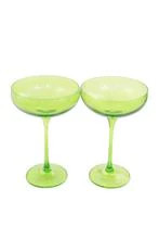 Kathryn Hanson - Estelle Forest Green Champagne Coupe