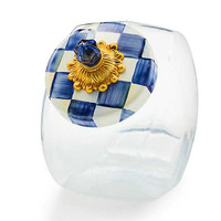 Ana Wilson - MacKenzie Childs Royal Check Cookie Jar