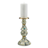 Kenzi Dickson - MacKenzie Childs Sterling Check Large Pillar Candlestick