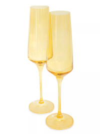 Ferrell Harper - Estelle Yellow Champagne Flute