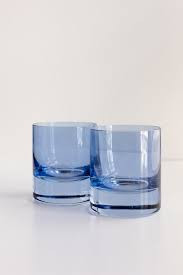 Hilary Lanier - Estelle Cobalt Rocks Glass