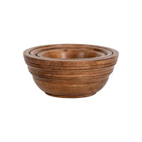 Ferrell Harper - Juliska Bilbao Wood Nesting Bowls
