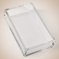 Victoria Gerald- Tizo Acrylic Bathroom Napkin Holder 