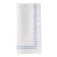 Grace Buchen - Bodrum Ice Blue Pearls Napkin - Set of 2
