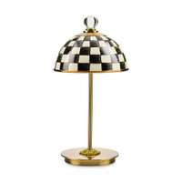 Maggie Erdwurm - MacKenzie Childs Courtly Check LED Dome Table Lamp