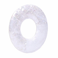 Grace Williams - Bodrum Shell White Disk Napkin Ring Set of 2