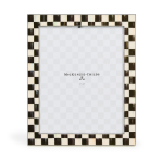 Abigail Folger - MacKenzie Childs Courtly Check Silver Plated 8x10 Frame