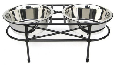 Mesh Raised Dog Feeder