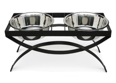 Seesaw Raised Dog Feeder