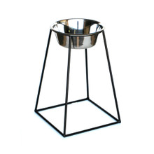 Pyramid XL Single-Bowl Raised Dog Feeder