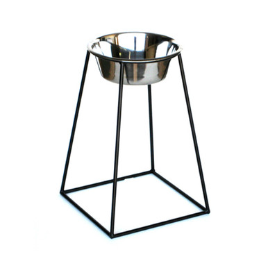 Pyramid XL Single-Bowl Raised Dog Feeder