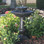 Chatsworth Oiled Bronze Solar 2-Tier Fountain