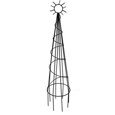 48" Topiary Spiral Obelisk