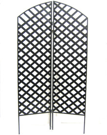Interlocking 2-Piece Garden Screen