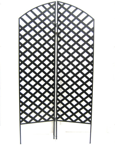 Interlocking 2-Piece Garden Screen