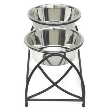 Butterfly Raised Dog Feeder