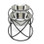 Oval Cross Raised Dog Feeder