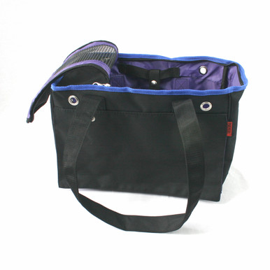 Prefer Pets Urban Pet Tote - Blue Trim