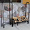 Expandable 42" to 60" Tubular Firewood Rack