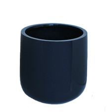 Ainslie Gray Fiberglass Outdoor Planter