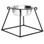 Pyramid Single-Bowl Raised Dog Feeder