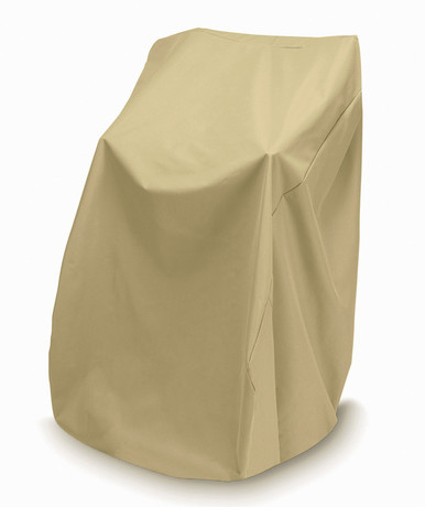 Two Dogs 48" High Stack Chair Cover - Khaki