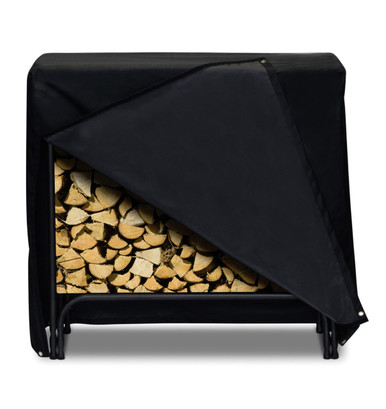 Two Dogs 48" Log Rack Cover - Black