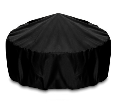 Two Dogs 36" Fire Pit Cover - Black