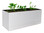 Madiera Rectangular Aluminum Outdoor Planter