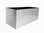 Madiera Rectangular Aluminum Outdoor Planter 30x12x12