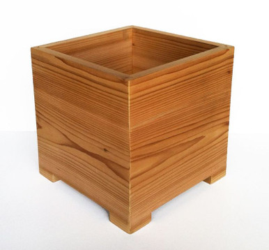 Modern American Cedar Outdoor Planter 18x18x18