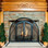 2-Door Ornate Fireplace Screen