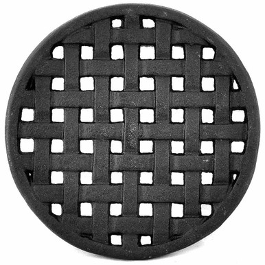 Round Lattice Weave Trivet