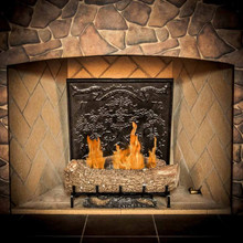 23x23 Cast Iron Hopewell Fireback