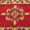 44x22 Rectangle Fire Resistant Wool Hearth Rug - Vermillion Jardin