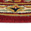 44x22 Half Round Fire Resistant Wool Hearth Rug - Burgundy