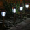 Charleston Solar Pathway Lights - Copper Finish