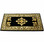44x22 Rectangle Fire Resistant Wool Hearth Rug - Noir Jardin