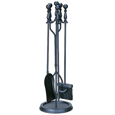 5-Piece Steel Fireplace Tool Set