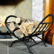 Interior Wrought Iron Foldable Log Rack
