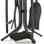 Mini 5-Piece Steel Fireplace Tool Set