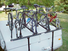 ProRac Camper Trailer 4-Bike Carrier