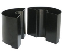 Umbrella Pole Metal Outdoor Planter 12x6