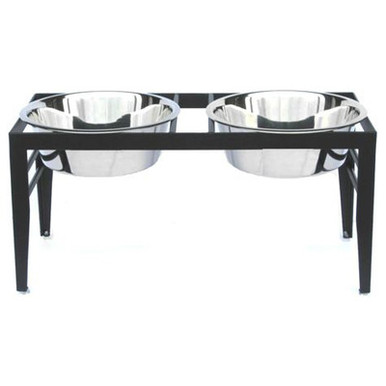 Chariot Raised Dog Feeder