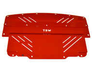 Infiniti G37 & Nissan 370Z Aluminum Under Tray RED (G37/370ZEngineRD)