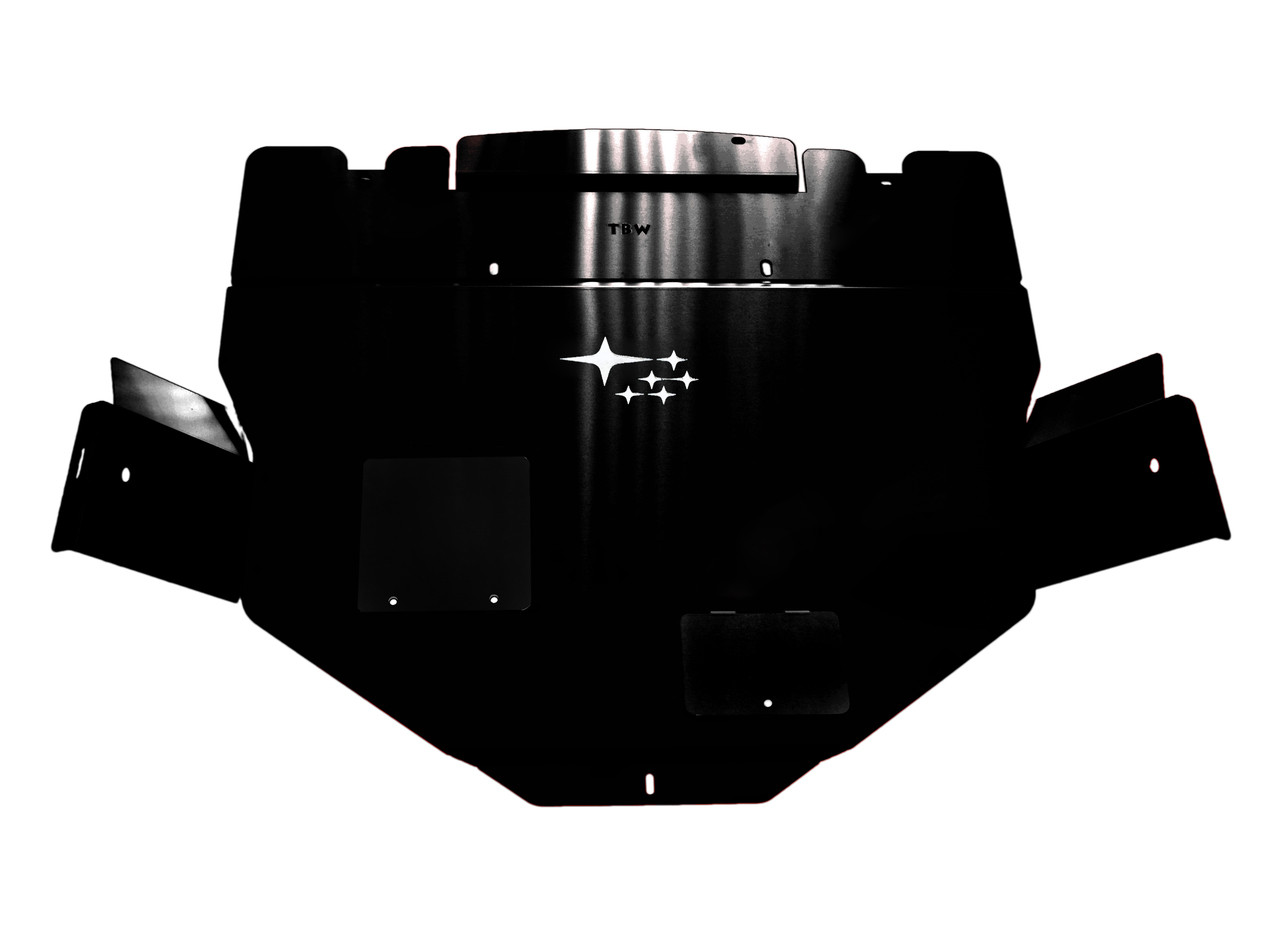 TBW Aluminum Under Tray Skid Plate for 20112014 Subaru WRX & STI