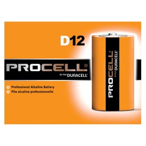 Duracell Procell Alkaline Batteries D