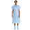 Halyard Health Patient Gown-Blue