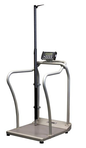 Health O Meter Digital Platform Scale with Height Rod 2101KLHR